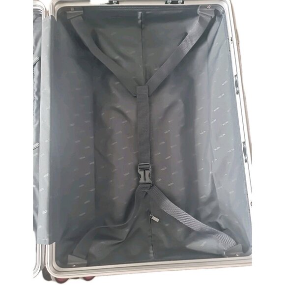 NOBL Travel Classic Carry-On Spinner 22” Ziperless Polycarbonate TSA Lock Pink - Picture 11 of 14